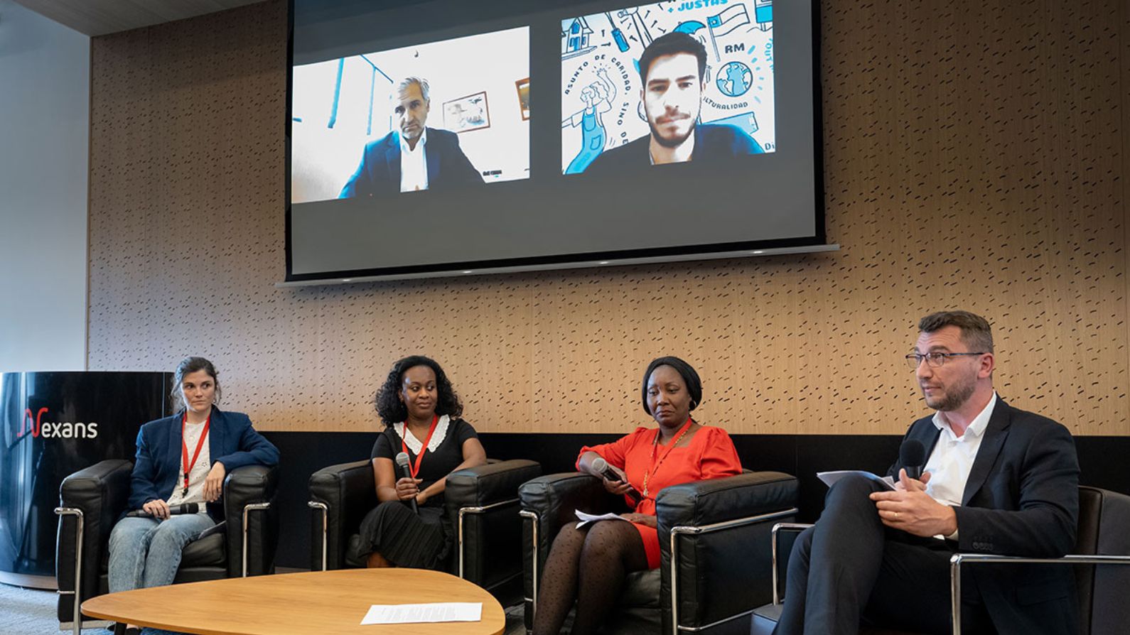 Fondation Nexans 10 years celebration, roundtable