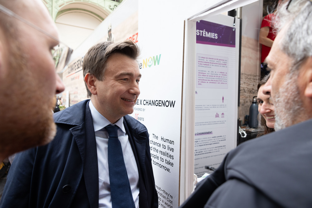 Christopher Guérin at the ChangeNow event.