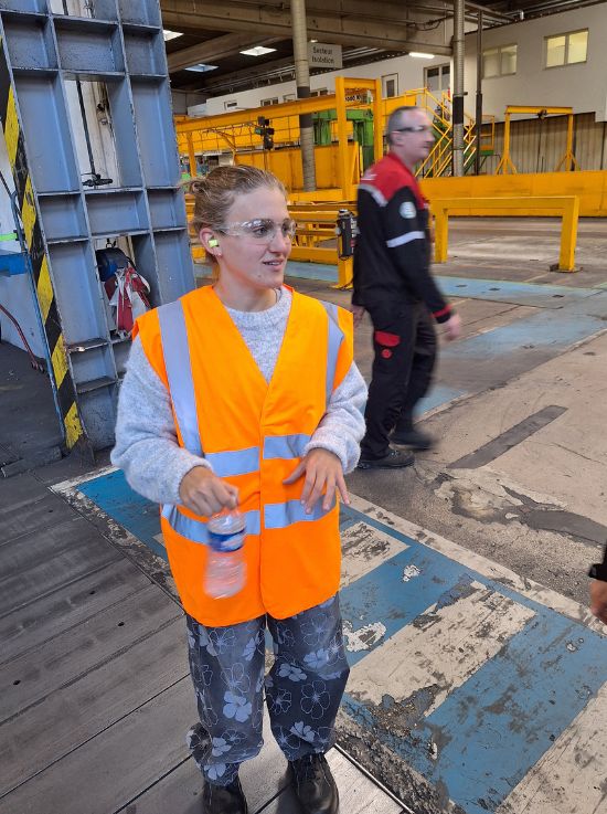 Agathe Pauli at Nexans Bourg en Bresse in 2026