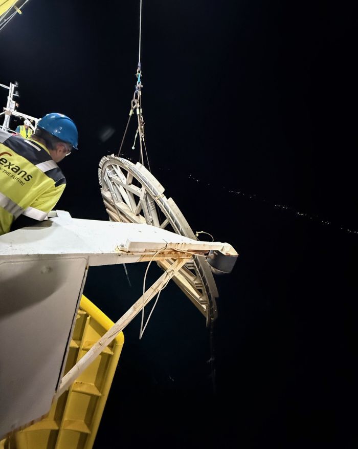 Corfu interconnection repair