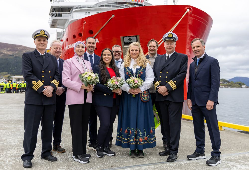 Nexans Electra naming ceremony