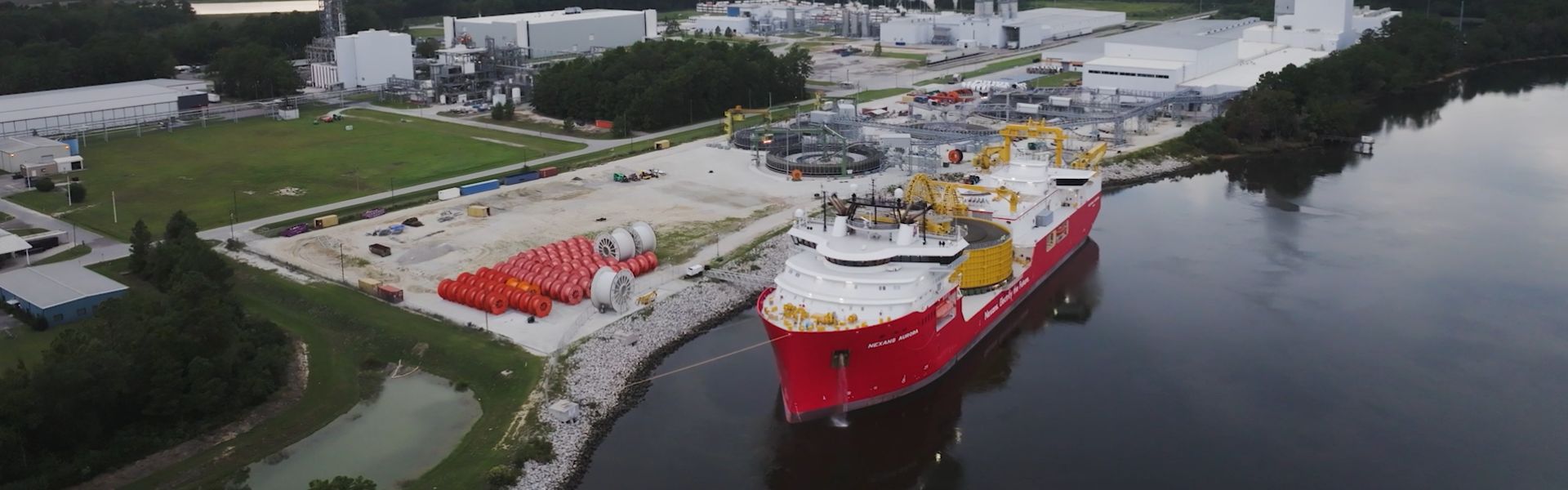 Nexans Aurora at Charleston facility (USA)