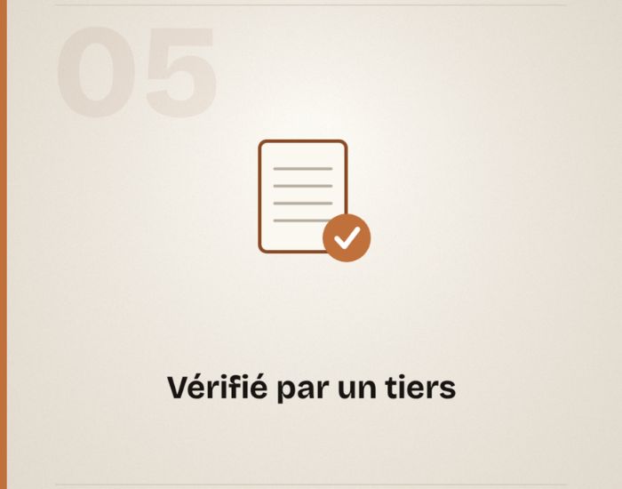Mythe #5 : vérification par un tiers