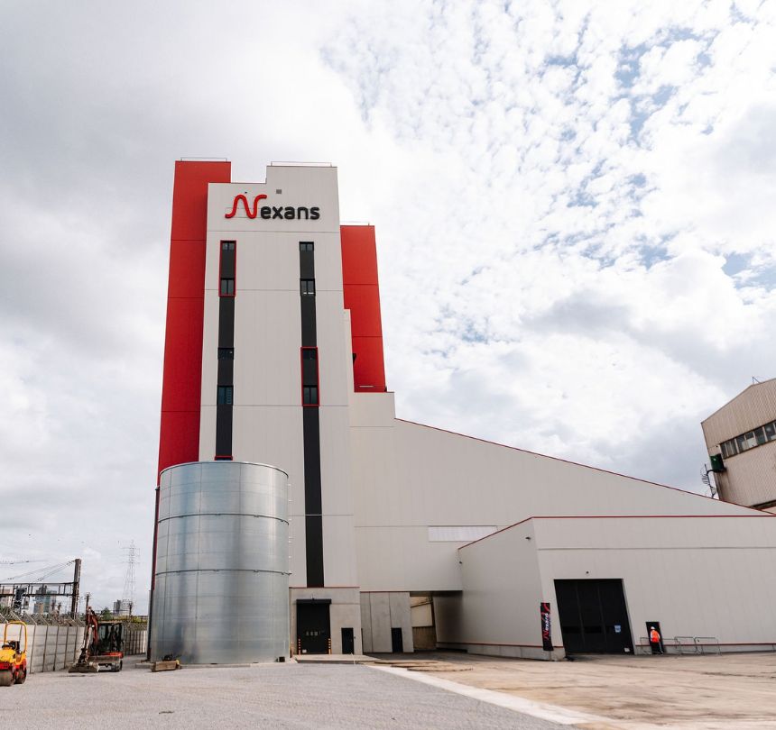 Nexans Charleroi  new HV tower