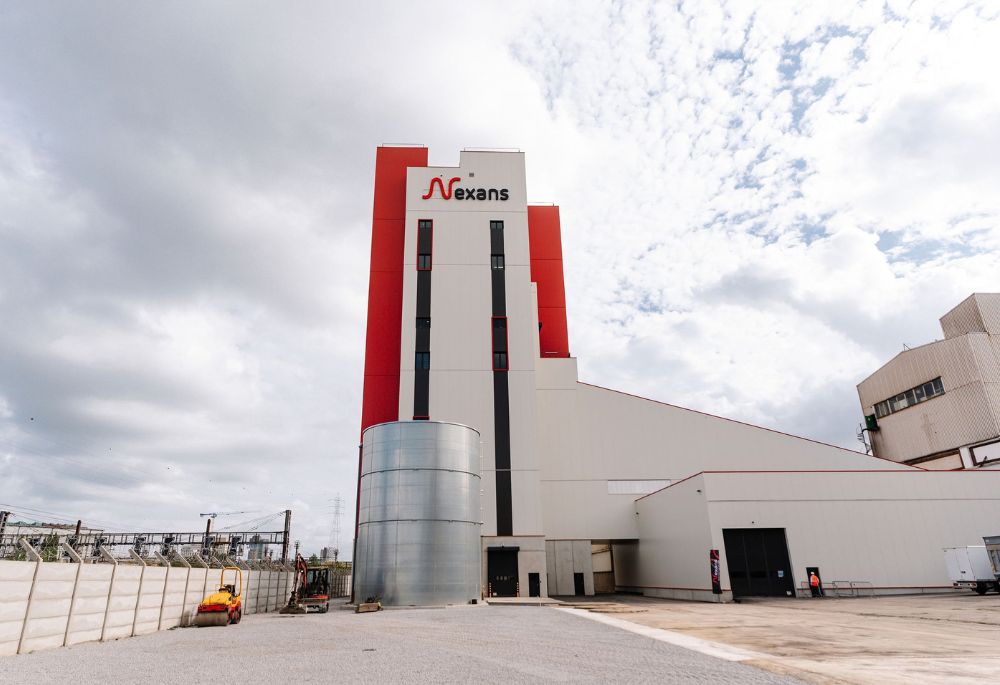 Nexans Charleroi new HV tower inauguration